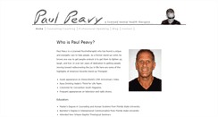 Desktop Screenshot of paulpeavy.com